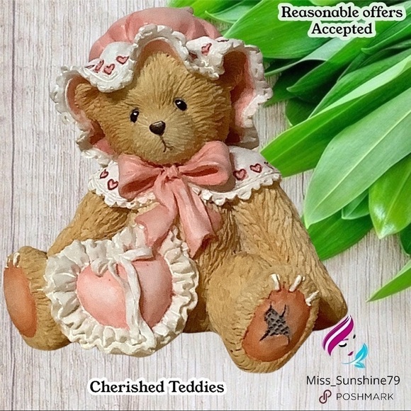 Cherished Teddies - NANCY - “ Your Friendship Makes My Heart Sing “ - 1993 - Picture 1 of 9